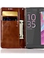 cheap Other Phone Case-Case For Sony Sony Xperia XA2 Ultra / Sony Xperia XA2 / Sony Xperia XA1 Ultra Wallet / Card Holder / with Stand Full Body Cases Solid Colored Hard PU Leather