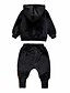 billiga Kläder för pojkar-Pojkar 3D Mönster Klädesset Långärmad Grundläggande Bomull Polyester Småbarn