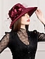 abordables Chapeaux de fête-chapeaux de chapeaux avec perle d&#039;imitation / strass mariage / bandeau de fête