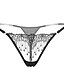 お買い得  Calcinhas-Women&#039;s Tassel Fringe Sexy G-strings &amp; Thongs Panties - Normal, Mesh / Embroidered Low Waist Blushing Pink Fuchsia Red One-Size