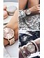 baratos Relógios de quartzo-Women&#039;s Wrist Watch Quartz Ladies Water Resistant / Waterproof Analog Rose Gold Black Gold / Stainless Steel