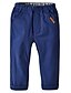 abordables Bas-Kids Toddler Boys&#039; Pants Blue Black Solid Colored School Daily Active Basic