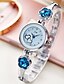 cheap Bracelet Watches-Women&#039;s Bracelet Watch Wrist Watch Quartz Ladies Casual Watch Analog Navy Navy / White Blue / Imitation Diamond