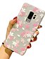 cheap Samsung Cases-Case For Samsung Galaxy S9 / S9 Plus / S8 Plus Frosted / Translucent / Embossed Back Cover Flower Soft TPU