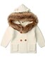 cheap Baby Girls&#039; Outerwear-Baby Girls&#039; Basic Daily Solid Colored Long Sleeve Regular Cotton Suit &amp; Blazer White / Toddler