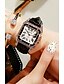 cheap Quartz Watches-Women&#039;s Wrist Watch Square Watch Analog Quartz Ladies Water Resistant / Waterproof Casual Watch / Quilted PU Leather
