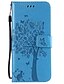 abordables Carcasas Huawei-Funda Para Huawei Huawei Nova 3i / Huawei P Smart Plus / Huawei Honor 10 Cartera / Soporte de Coche / con Soporte Funda de Cuerpo Entero Gato / Un Color / Árbol Dura Cuero de PU