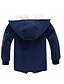 cheap Outerwear-Kids Boys&#039; Basic Solid Colored Long Sleeve Down &amp; Cotton Padded Orange