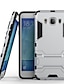 abordables Étuis, coques de téléphone-Coque Pour Samsung Galaxy J5 (2016) Antichoc / Avec Support Coque Couleur Pleine Dur PC