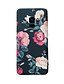 cheap Samsung Cases-Case For Samsung Galaxy S9 / S9 Plus / S8 Plus Frosted / Pattern Back Cover Flower Hard PC