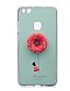 cheap Huawei Case-Case For Huawei P10 Lite Dustproof / Ultra-thin / Pattern Back Cover Color Gradient / Animal / 3D Cartoon Soft TPU