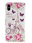 cheap iPhone Cases-Case For Apple iPhone XS / iPhone XR / iPhone XS Max Wallet / Card Holder / with Stand Full Body Cases Butterfly / Flower Hard PU Leather