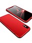 baratos Capas para iPhone-Case For Apple iPhone X Shockproof / Frosted Back Cover Solid Colored Hard PC