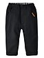 baratos Partes de baixo-Kids Toddler Boys&#039; Pants Blue Black Solid Colored School Daily Active Basic