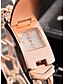cheap Bracelet Watches-Women&#039;s Luxury Watches Bracelet Watch Wrist Watch Quartz Ladies Water Resistant / Waterproof Analog Rose Gold Silver / Stainless Steel