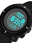 cheap Digital Watches-Men&#039;s Sport Watch Digital Watch Digital Digital Fashion Water Resistant / Waterproof Calendar / date / day Stopwatch / Silicone / Japanese