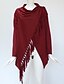 cheap Women&#039;s Blouses &amp; Shirts-Women&#039;s Blouse T shirt Tee Shirt Green Wine Red Plain Solid Colored Tassel Fringe Long Sleeve Going out Streetwear Tassel Round Neck Plus Size S