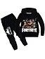 olcso Szettek-Kids Boys&#039; Active Cartoon Long Sleeve Regular Clothing Set Black