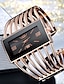 voordelige Armbandhorloges-Dames Luxueuze horloges Armbandhorloge Analoog Kwarts Cuff armband Dames Chronograaf Creatief / Een jaar