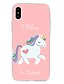 abordables Coques iPhone-Coque Pour Apple iPhone XS Etanche à la Poussière / Ultrafine / Motif Coque Bande dessinée Flexible TPU