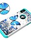 cheap iPhone Cases-Case For Apple iPhone XS / iPhone XR / iPhone XS Max Rhinestone / Pattern Back Cover Butterfly Hard PU Leather