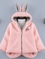 cheap Outerwear-Toddler Girls&#039; Active Daily Color Block Long Sleeve Regular Jacket &amp; Coat Blushing Pink