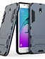 halpa Samsung-kotelot-Etui Käyttötarkoitus Samsung Galaxy J7 (2017) Iskunkestävä / Tuella Takakuori Yhtenäinen Kova PC