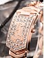 cheap Bracelet Watches-Women&#039;s Luxury Watches Bracelet Watch Wrist Watch Quartz Ladies Water Resistant / Waterproof Analog Rose Gold Silver / Stainless Steel