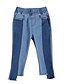 cheap Baby Girls&#039; Bottoms-Baby Girls&#039; Basic Daily Color Block Jeans Blue / Toddler