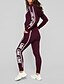 cheap Women&#039;s Two Piece Sets-Women&#039;s Hoodie Black Pink Wine Geometric Long Sleeve Daily Sports Basic Hooded Regular Fit Spring Fall
