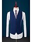cheap Suits-Men&#039;s Party / Evening Suits Notch Tailored Fit Single Breasted One-button Single Breasted Two-buttons Straight Flapped Patterned Wool Polyster