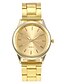 levne Náramkové hodinky-Dámské Náramkové hodinky Křemenný dámy Voděodolné Analogové Růžové zlato Černá Zlatá / Nerez