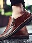 cheap Men&#039;s Slip-ons &amp; Loafers-Men&#039;s Loafers &amp; Slip-Ons Casual British Comfort Solid Colored Walking Shoes Nappa Leather Fall Winter Spring Shoes
