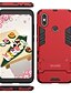 cheap Phone Cases &amp; Covers-Case For Xiaomi Xiaomi Mi 6X(Mi A2) / Xiaomi A2 Shockproof / with Stand Back Cover Solid Colored Hard PC