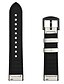abordables Bracelets de montre connectée-1 pcs Bracelet de montre connectée pour Samsung Galaxy Montre Huami Amazfit Bip Younth Montre 42mm Vrai Cuir Montre intelligente Sangle Bracelet Sport Boucle Classique Remplacement Bracelet