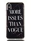 cheap iPhone Cases-Case For Apple iPhone XS / iPhone XR / iPhone XS Max IMD / Pattern Back Cover Word / Phrase / Marble Soft TPU