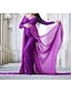 cheap Maternity Wear-Women&#039;s Swing Dress Purple Red Beige Long Sleeve Solid Colored Fall V Neck Streetwear S M L / Maxi / Maternity