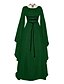 cheap Medieval-Vintage Inspired Medieval Ball Gown Cocktail Dress Vintage Dress Dress Costume Prom Dress Cosplay Outlander Women&#039;s Cosplay Costume Dress