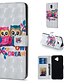cheap Samsung Cases-Case For Samsung Galaxy J7 (2017) / J7 (2016) / J6 (2018) Wallet / Card Holder / with Stand Full Body Cases Owl Hard PU Leather