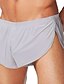 cheap Men&#039;s Briefs Underwear-Men&#039;s Briefs 1 PC Underwear Solid Colored Nylon Ice Silk Super Sexy White Black Gray S M L