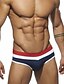 abordables Maillot de bain homme-Homme Maillot de bain Bloc de Couleur Imprimé Maillots de Bain Maillots de bain Noir Bleu Fuchsia / 1 Pièce / 1 Pièce / Slim