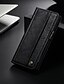 abordables Fundas y carcasas para móvil-Case For Samsung Galaxy S8 Plus Wallet / Card Holder / with Stand Full Body Cases Solid Colored Hard PU Leather