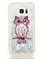 economico Cover Samsung-Custodia Per Samsung Galaxy S7 edge Resistente agli urti / Glitterato Per retro Fantasia &quot;Gufo&quot; / Glitterato Morbido TPU