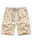 cheap Men&#039;s Pants-Men&#039;s Street chic Daily Weekend Shorts Pants - Print Fall Yellow Khaki Green L / XL / XXL