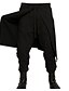 cheap Sweatpants-Men&#039;s Sweatpants Exaggerated Daily Solid Colored Mid Waist Black M L XL