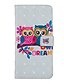 cheap Samsung Cases-Case For Samsung Galaxy J7 (2017) / J7 (2016) / J6 (2018) Wallet / Card Holder / with Stand Full Body Cases Owl Hard PU Leather