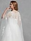 cheap Wedding Dresses-Wedding Dresses Floor Length A-Line Long Sleeve Jewel Neck Lace With Lace Beading 2023 Bridal Gowns