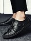 cheap Men&#039;s Slip-ons &amp; Loafers-Men&#039;s Shoes Loafers &amp; Slip-Ons Leather Genuine Leather Casual Comfort