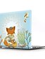 Недорогие Аксессуары для MacBook-MacBook Кейс Животное / Мультипликация ПВХ для MacBook Air, 11 дюймов / Новый MacBook Pro 13&quot; / New MacBook Air 13&quot; 2018
