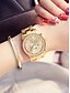 cheap Quartz Watches-Women&#039;s Wrist Watch Diamond Watch Gold Watch Quartz Ladies Water Resistant / Waterproof Imitation Diamond Analog Rose Gold Gold Silver / Stainless Steel